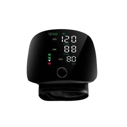 Digital Wrist Blood Pressure Monitor BP Machine Cuff LED Heart Rate Tester