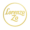 Gold 'Lorenzo Zo' logo on a white background