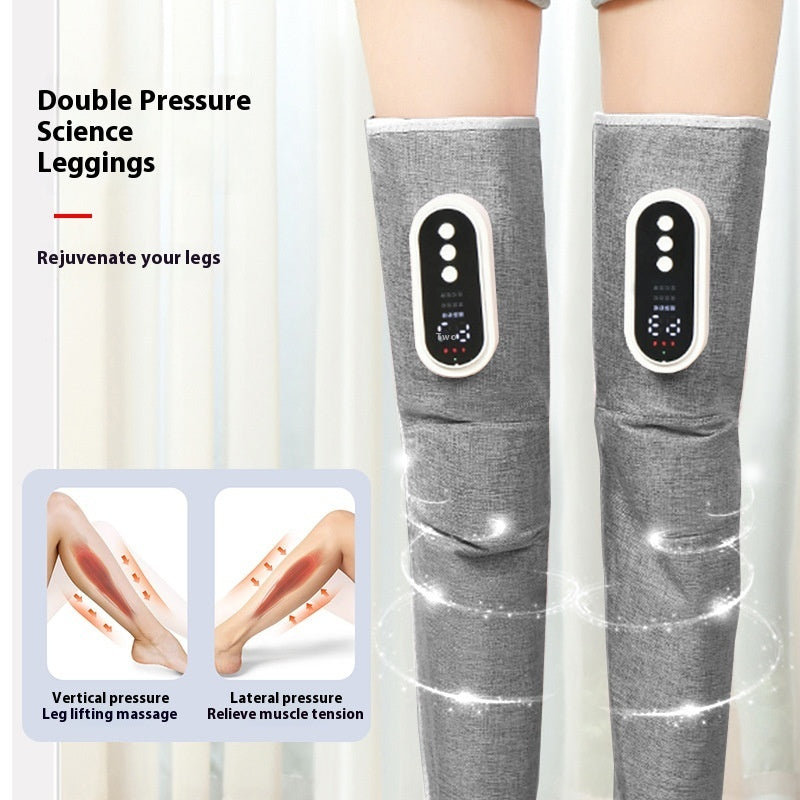 This calf massager delivers deep, soothing compression to relieve muscle fatigue and improve circulation. Perfect for daily relaxation, it helps refresh tired legs with comforting, targeted support.