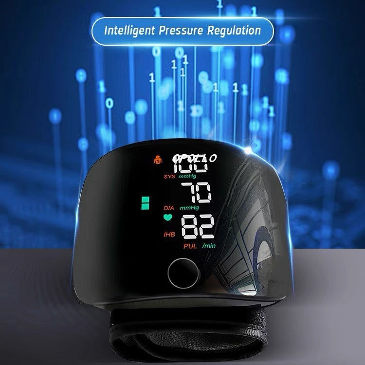 This digital wrist BP device delivers quick, accurate readings with a simple one-touch design. Compact and convenient, it makes daily blood-pressure tracking easy anywhere.